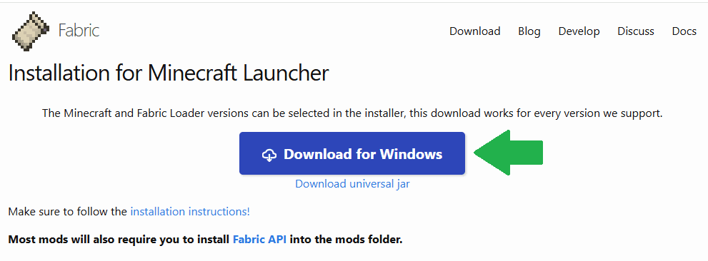 download-fabric-for-windows